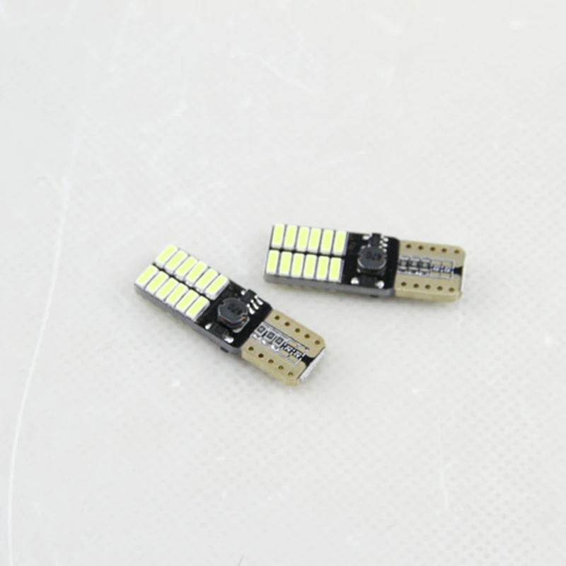 2 шт. T10 W5W 168 194 SMD ошибок парковка светильник лампы распродажа s для Skoda Superb Octavia A7 A5