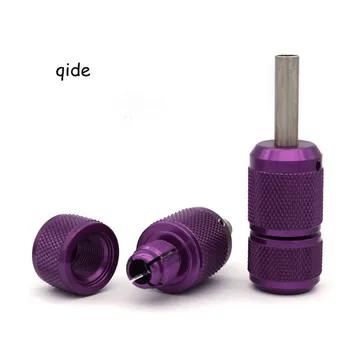 

1PC Premium Quality CNC Crafted Aluminum Self-Locked Twister Tattoo Grip 25mm Free Shipping Purple