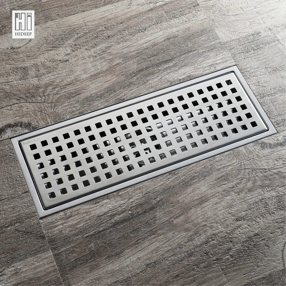 

HIDEEP Stainless Steel Anti-odor Floor Drain Deodorization Type Siphonic Kitchen Sink Strainer Drains Shower For Family Bathroom