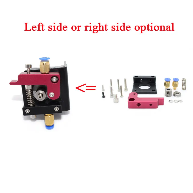 

3D Printer Makerbot MK8 all-metal remote extruder MK8 extruder Bowden Extruder Makerbot 1.75MM NEMA 17 L Bracket Mount