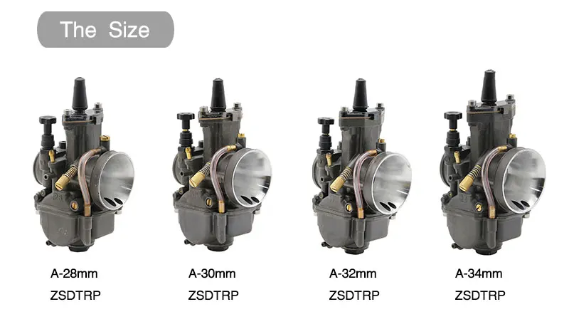 Alconstar-28/30/32/34 мм мотоцикла карбюратор с Мощность струи для Keihin PWK Koso OKO 2 4 T, мотоцикл ATV UTV гонки по бездорожью