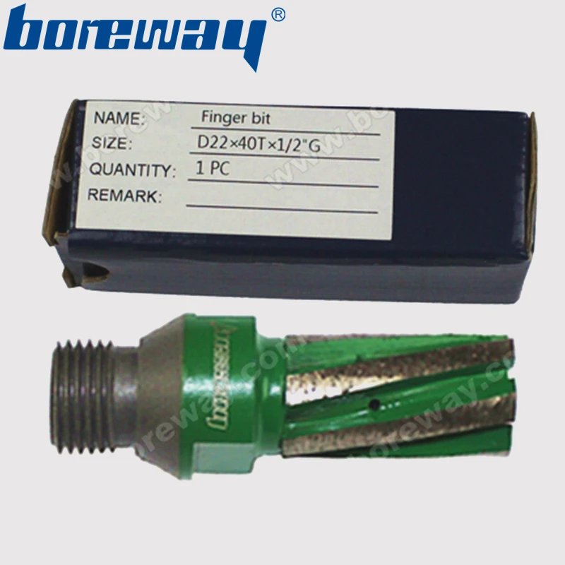 Boreway Поставка кусок гарантированного D25* 40T* 1/2 ''G алмазное долото для каменных плит обрезки бурения и фрезерования