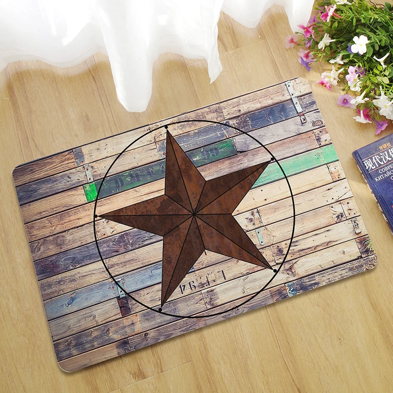  Zeegle Door Mat Floor Mat Kid Room Decor Rug Bathroom Bath Carpet Coffee Table Area Rug Wood Patter