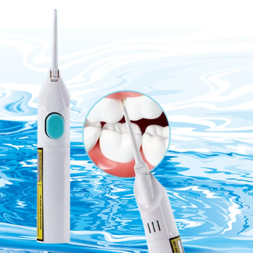 Портативная зубная водная струя силовая нить шнуры зуб подтяжки без батареек стоматологический очищающий, отбеливающий очиститель