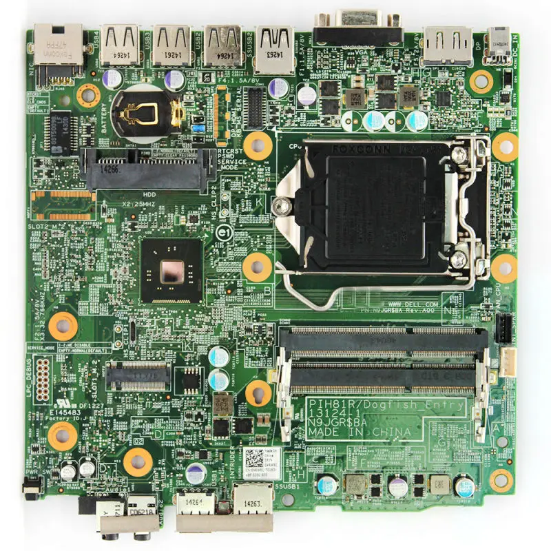 CN-0VRWRC VRWRC For DELL Optiplex 3020M Desktop Motherboard PIH81R/Dogfish_Entry Mainboard 100%tested fully work