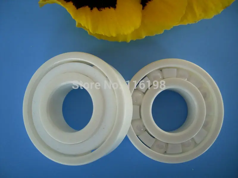 

6204 full ZrO2 ceramic deep groove ball bearing 20x47x14mm