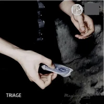 

Free shipping! Triage (Gimmick+online instruct) - Magic Trick,Close up,Fun Magic,Party Magic,street magic props,stage,illusions