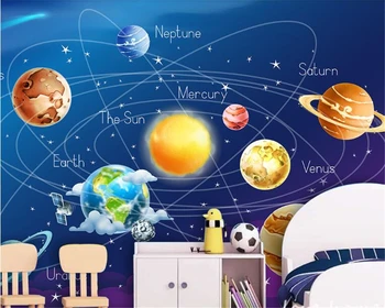 

beibehang Universe Starry TV Background Brick Wallpaper 3D Wall Sticker Living Room Wallpaper Mural Bedroom Decor wallpaper 3d