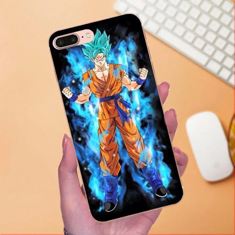 Для Samsung Galaxy Note 5 8 9 S3 S4 S5 S6 S7 S8 S9 S10 mini Edge Plus Lite чехол для телефона с принтом Dragon Ball Super