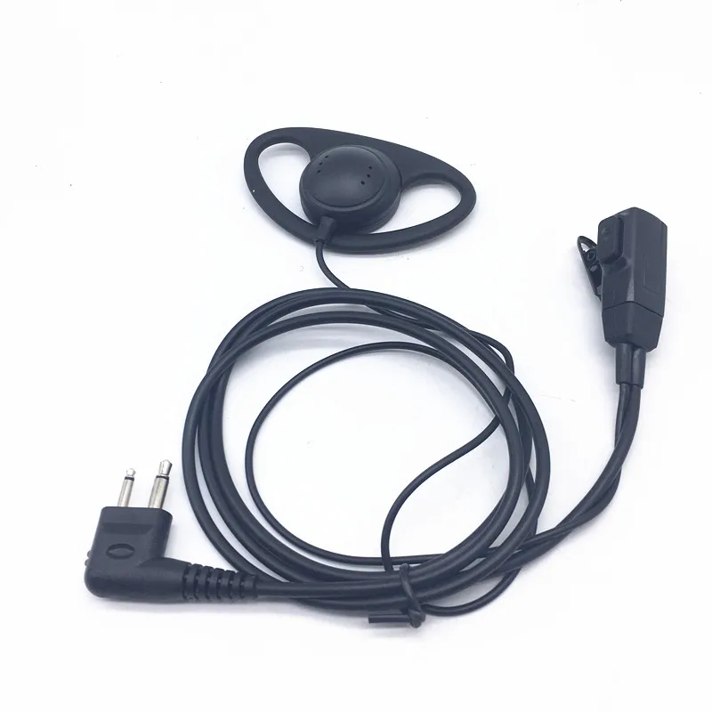 

D shape M plug 2pins headphone for motorola cp040 cp140 ep450 cp150 gp3188 gp88s gp2000 mag one a8 gp300 etc walkie talkie