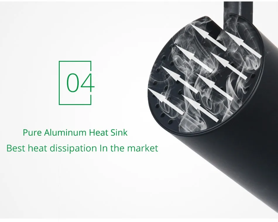 Track Lighting LED Track Light Zoom Adjustable 12W 20W 30W Rail Spot LED Tracking Lights For Clothing Shop Rail Lamp Art Deco13