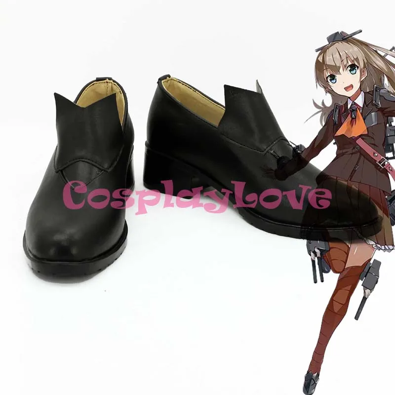 

Newest Custom Made Japanese Anime Kantai Collection Kumano Cosplay Shoes Long Boots For Halloween Christmas Festival CosplayLove
