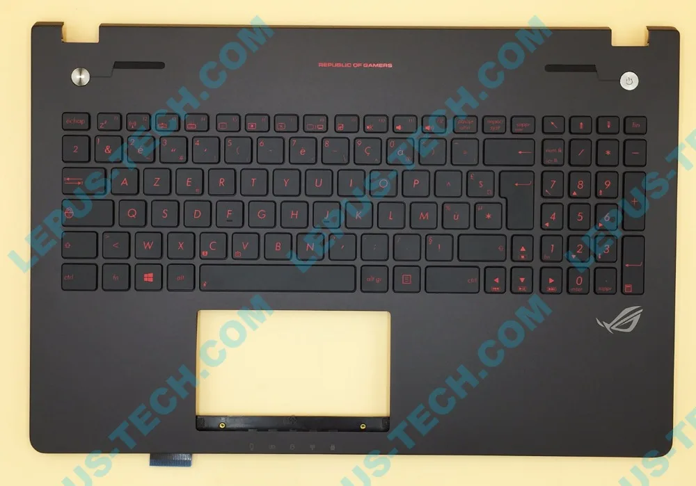 FR French Keyboard Backlight For ASUS G56 N56 N56VB N56VJ N56VM N56VV N56VZ Top Cover Upper Case Palmrest 90NB06D5-R31FR0 Black цена FR French Keyboard Backlight For ASUS G56 N56 N56VB N56VJ N56VM N56VV N56VZ Top Cover Upper Case Palmrest 90NB06D5-R31FR0 Black цены онлайн