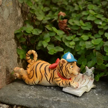 

Everyday Collection Home Furnishing Miniature Garden Decoration Animals Tiger Figurine Gifts For The House