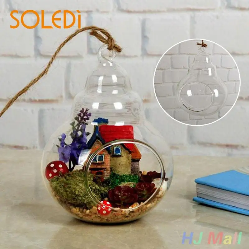 

Elegant Aloe Microlandschaft Flowers Vase Stand Holder Terrarium Container