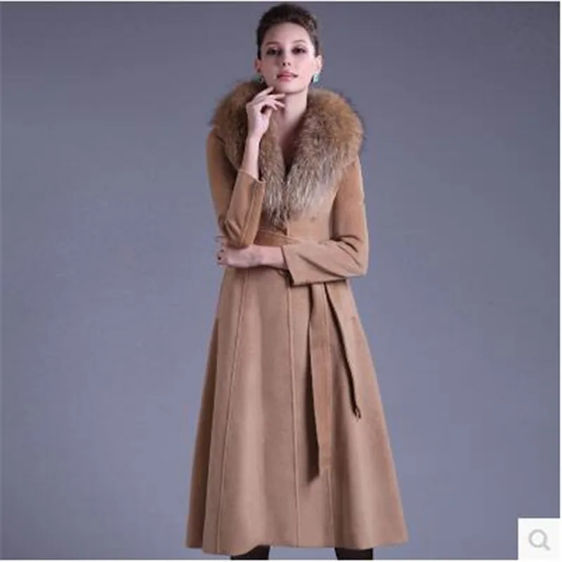 2017 South Korean women coat Wool cashmere cloth New autumn and winter