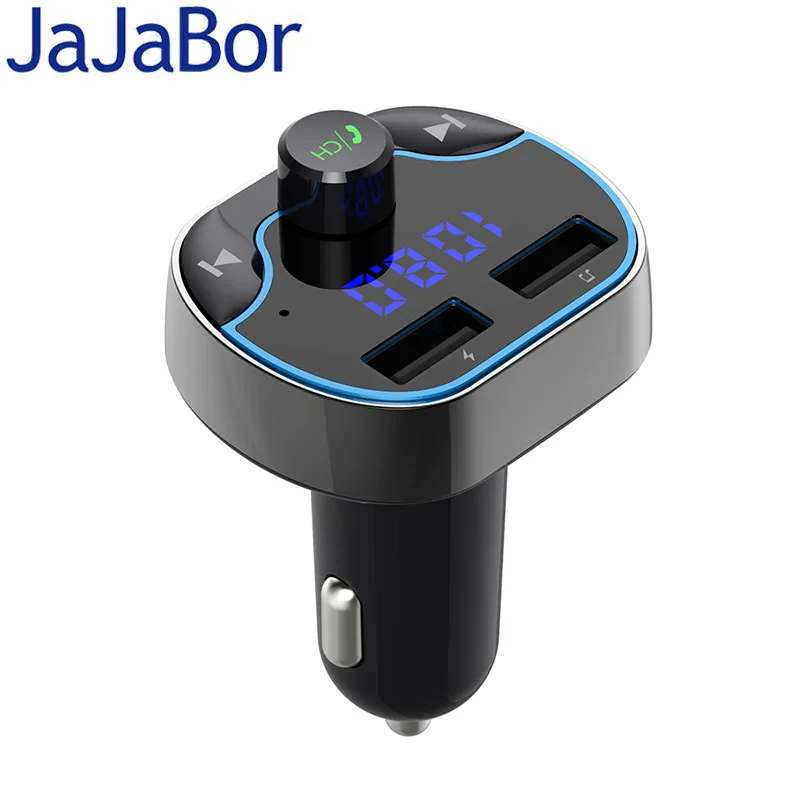 JaJaBor FM передатчик Bluetooth Carkit Handsfree беспроводной стерео A2DP Автомобильный MP3 плеер 3.1A
