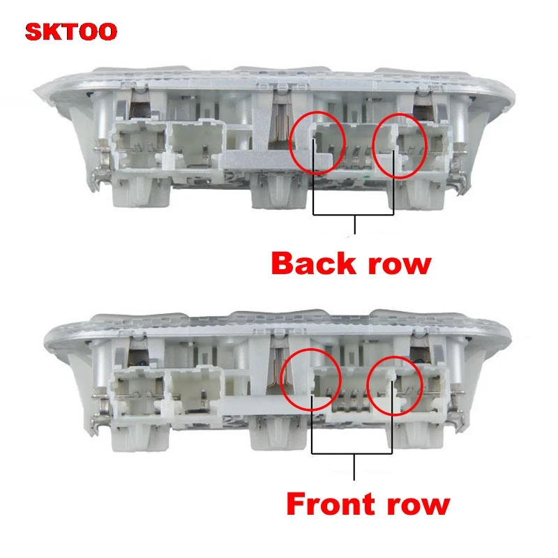 SKTOO для peugeot 301 307 308 408 3008 Citroen C5 c3-xr sega Elysee чтения светлый купол Интерьер светильник s внутреннего освещения