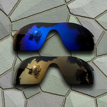

Violet Blue&Bronze Copper Sunglasses Polarized Replacement Lenses for Oakley Radarlock Path
