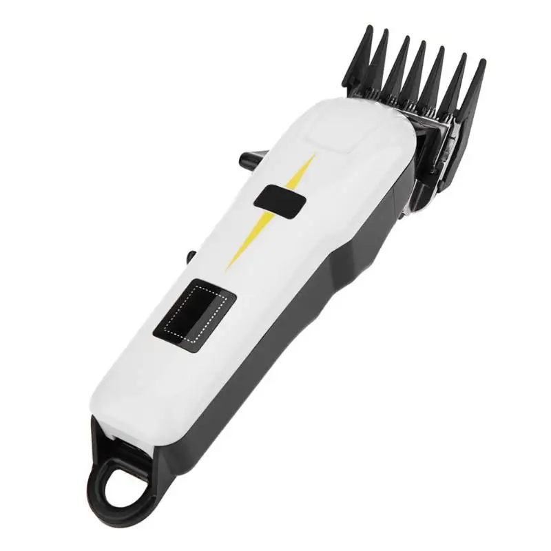 

Kemei KM-809A Waterproof Professional Hair Grooming 110-240V LCD Display Household Trimmer Haircut Clipper Cutter Styling Tool