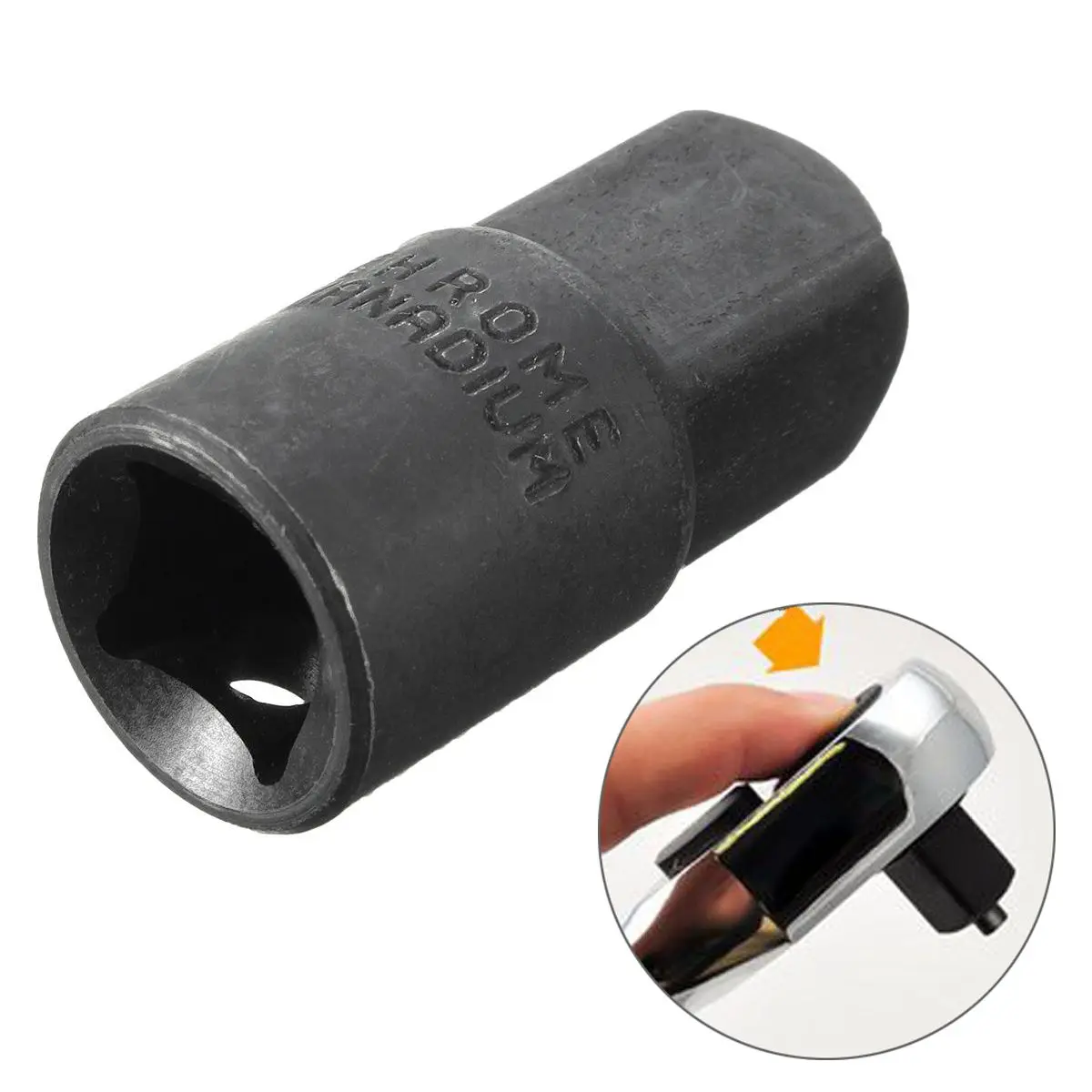 DWZ 3/8 to 1/2 inch Drive Socket Reducer Air Impact Heavy Duty Ratchet Adapter Black