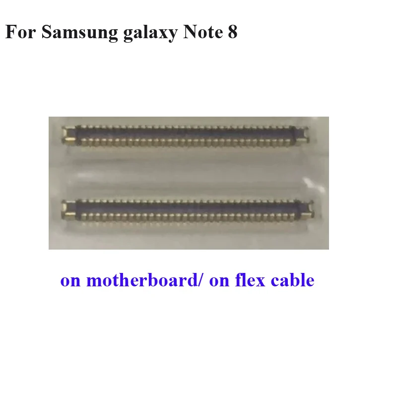 2 шт. для Samsung Note8 док-разъем порт зарядки Micro USB FPC Разъем galaxy Note 8 N9500 N 9500 | Мобильные