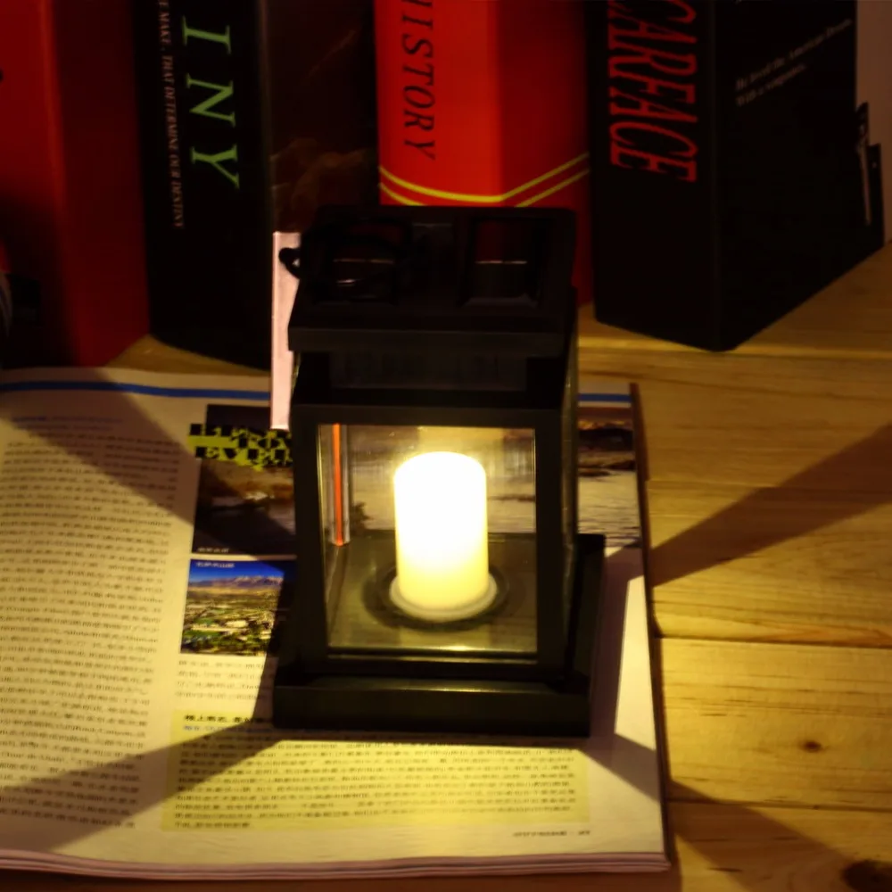 New-Outdoor-Candle-Lantern-Solar-Powered-Light-Garden-Yard-Wall-Landscape-Lamp