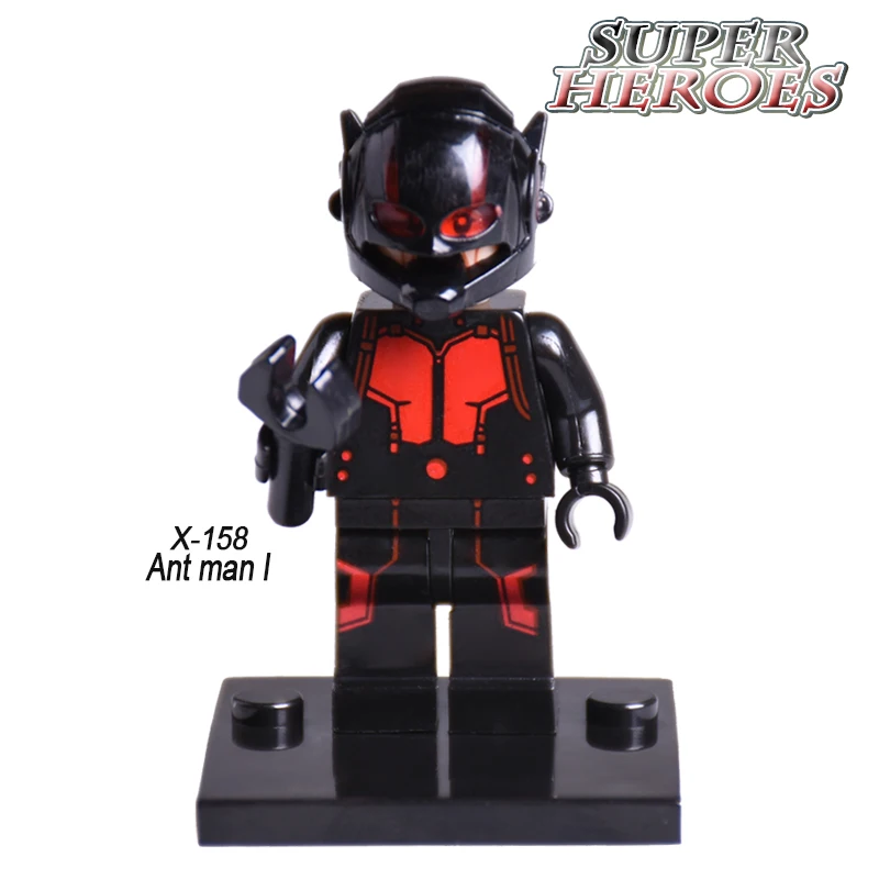 XINH 158 ANT-MAN Hank Pym Diy figures Single Sale Marvel Super Heroes Starwars Building Blocks Sets Model Bricks Kids Toys фигурка ant man ant man yellow jacket pop marvel