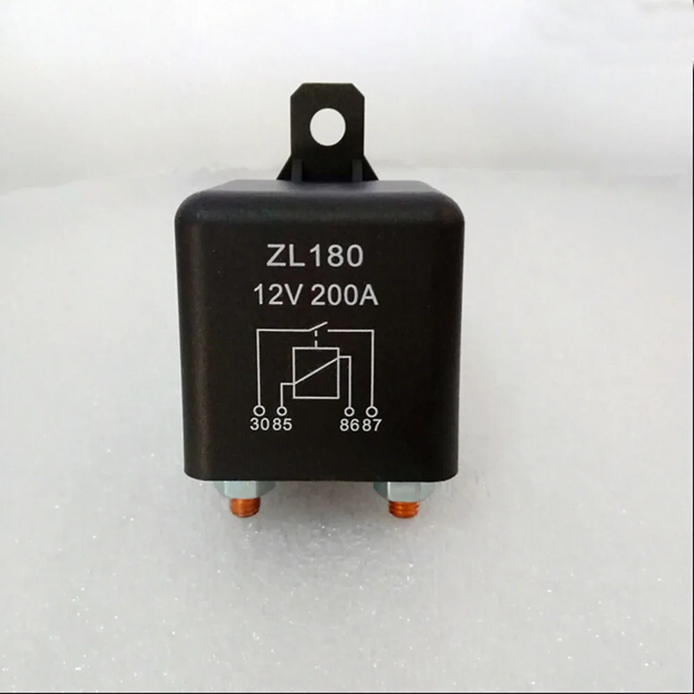 

Automobile relay ZL180 normally open electromagnetic current 200 A DC12V 4 pin Auto starter relay