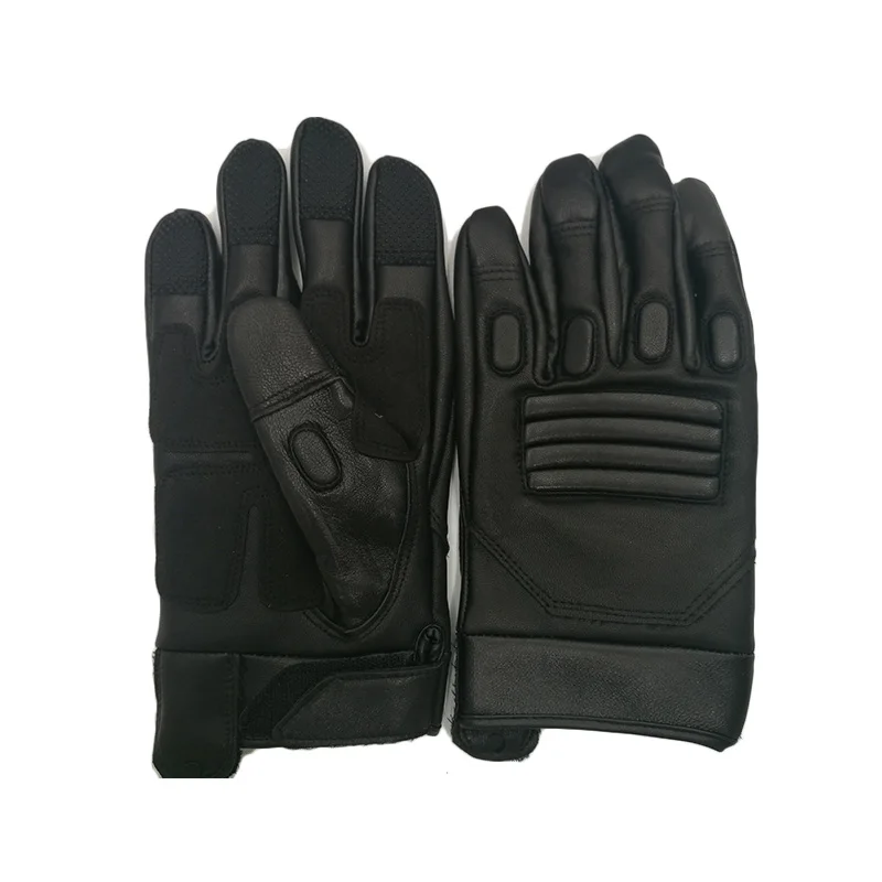 Для мужчин на полпальца из натуральной овечьей Кожи Мотоциклетные Перчатки для зимних видов спорта теплые армейские военные тактические перчатки для вождения S63 - Цвет: B Thin Full No LOGO