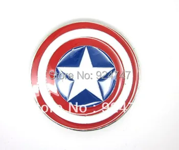 

Round American Captain Belt Buckle