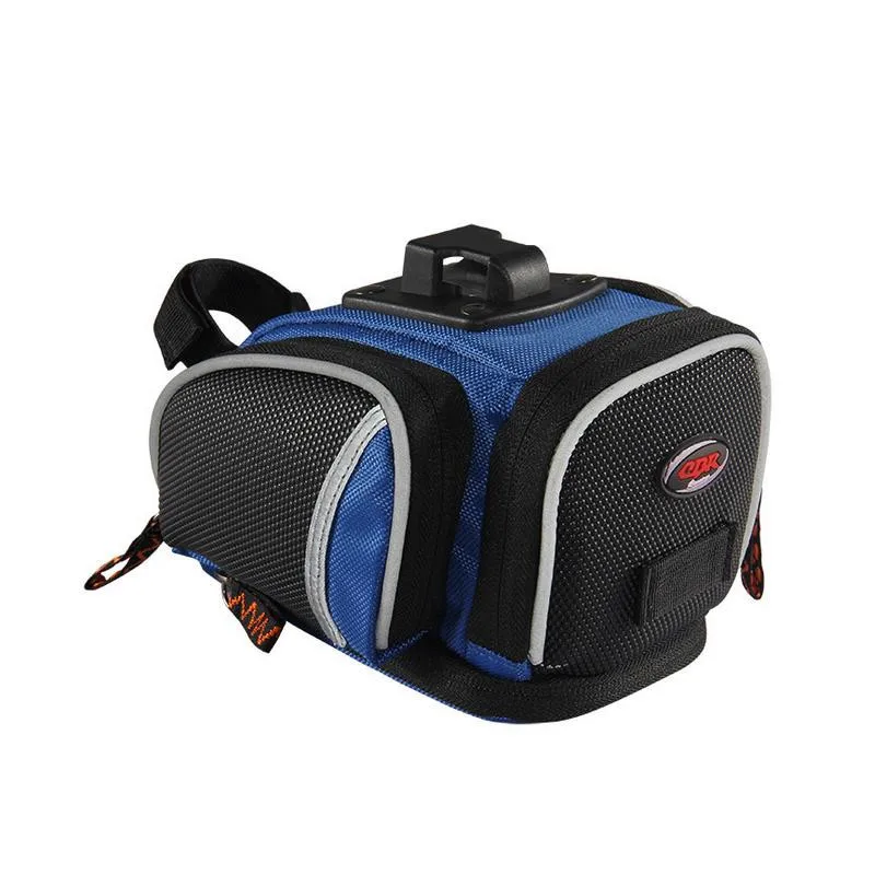 Велосипедная сумка для велосипеда седельная сумка задняя седельная корзина водонепроницаемая сумка для хранения MTB BMX упаковочная рама велосипедные принадлежности - Цвет: Blue