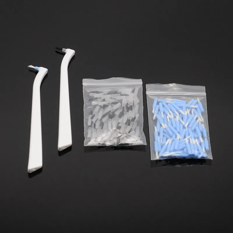 Buy Dental 100 Pcs Disposable Composite Brush Tips