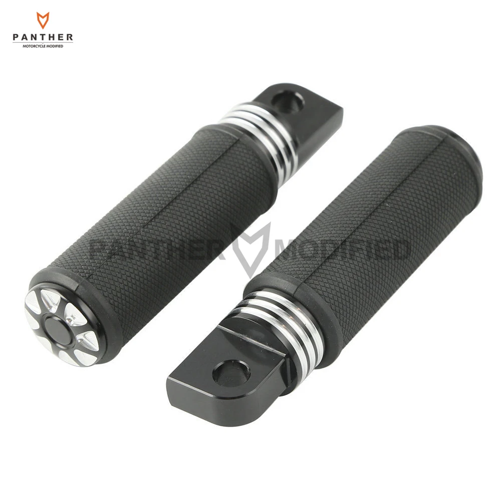 

CNC Motorcycle Male Mount Footrest Foot Peg Case for Harley Sportster XL1200 883 Touring FLTR FLHT