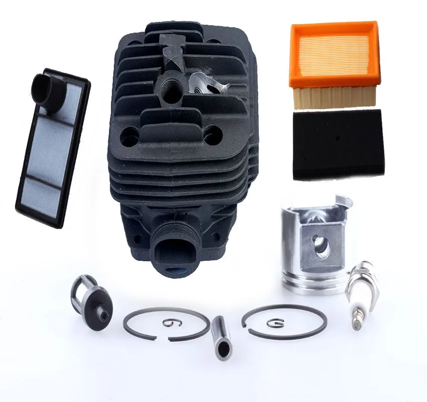 

Chainsaw Parts For Stihl TS400 TS 400 Replace 49mm Cylinder Piston Rings Rebuild Kit CutoffSaw Air Filter
