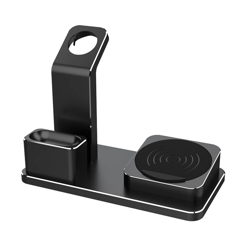 

3in1 Qi Wireless Charger Efficient Charging Stand for iPhone Dock Holder for Airpods for Apple Watch 19Mar30