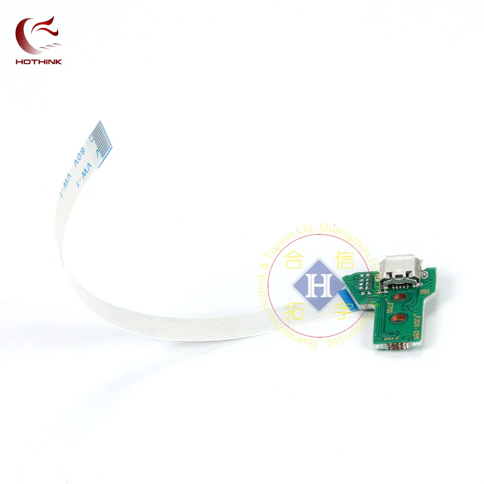 HOTHINK 20 шт./лот JDS 055 USB плата порта для зарядки с 12 контактным гибким кабелем PS4