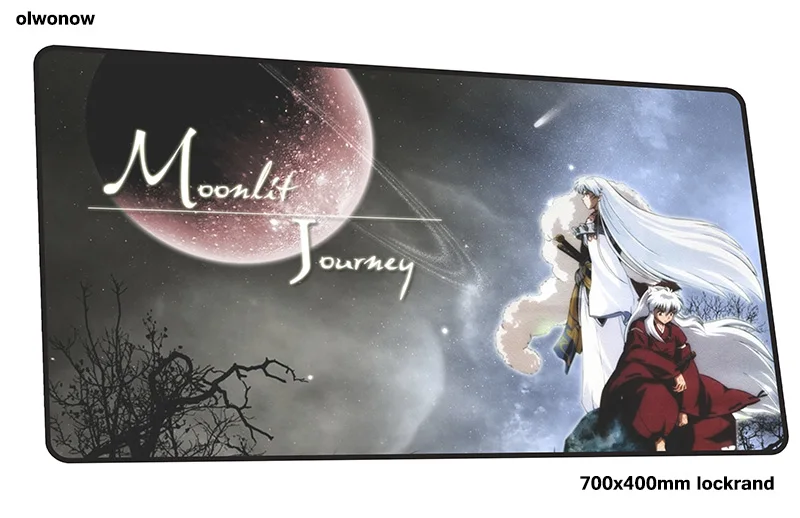 Size 700x400x2mm Inuyasha коврик для мыши 70x40 см толстые коврики для мыши лучший игровой коврик для мыши геймер Новое поступление Большие персонализированные коврики для мыши Клавиатура ПК коврик - Цвет: Size 700x400x2mm