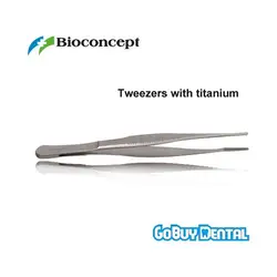 Straumann совместимый зубной имплантата инструменты пинцеты с titanium, L115.0mm