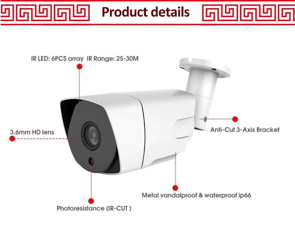 1CH комплект AHD 4CH 1080N DVR 1 шт. 1080 P Камера IR водонепроницаемый уличный для