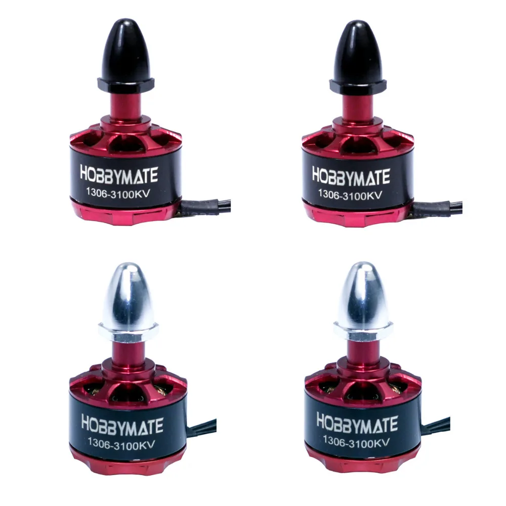 HOBBYMATE 1306 3100KV FPV Racer Brushless Motor CW CCW for Mini Racing
