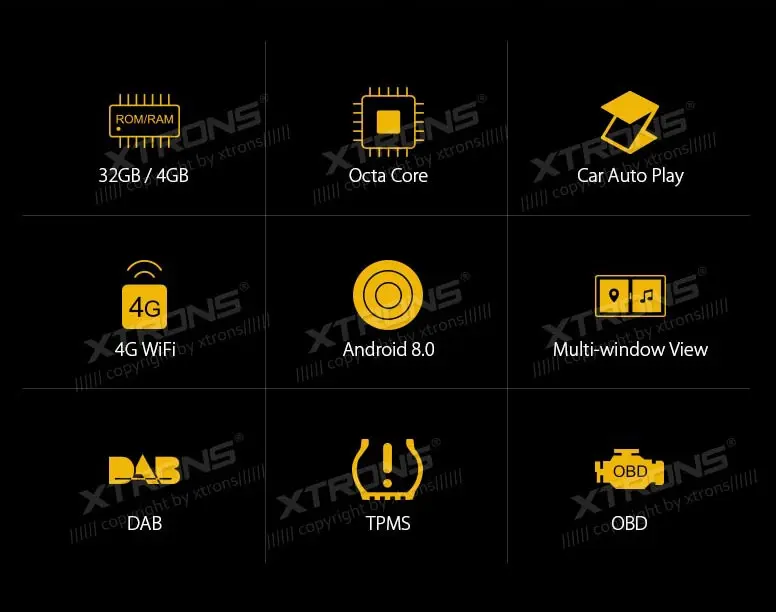 Flash Deal 7" Android 8.0 Oreo OS Car DVD Multimedia Navigation GPS Radio for Ford Focus 2005-2007 & C-Max 2005-2007 & Connect 2007-2009 2