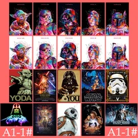 A1 1 Star Wars 20 pcs PVC Series Sticker Home Decor Fridge Styling Wall Travel Suitcase