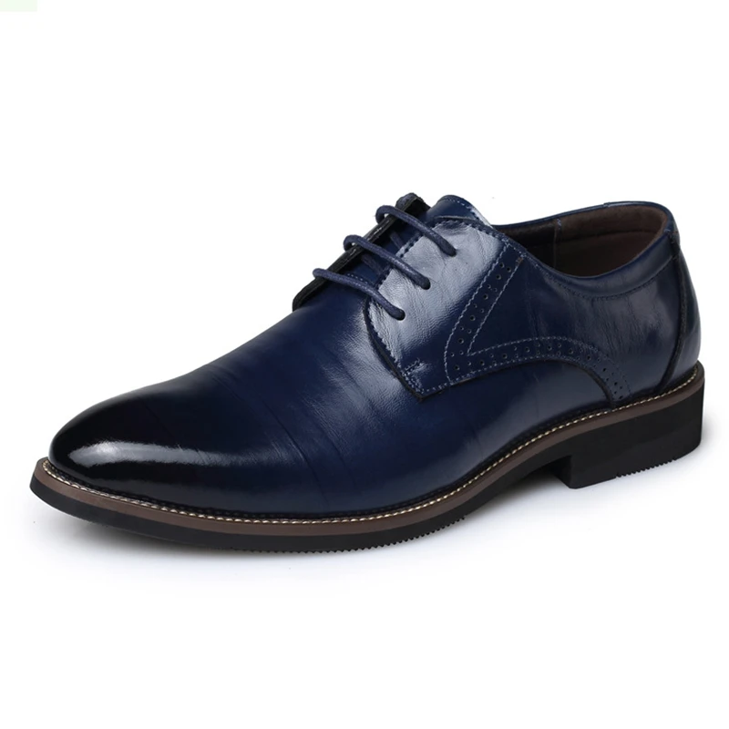Business Dress Men Formal Shoes Wedding Fashion Leather Shoes Flats Oxford Shoes for Men Pointed Toe,Black,8.5 Business Dress Men Formal Shoes Wedding Fashion Leather Shoes Flats Oxford Shoes for Men Pointed Toe,Black,8.5