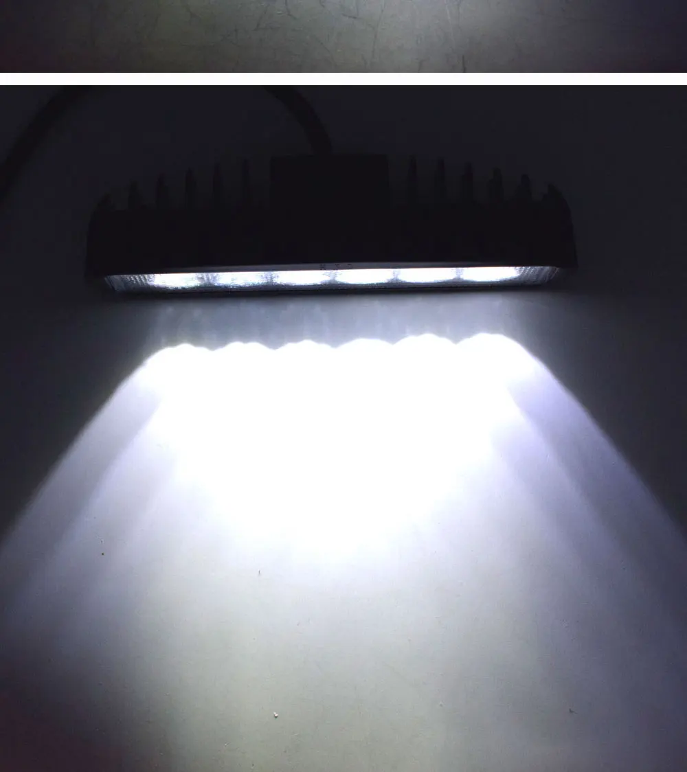 12V 24V Auto LED Light 18W Car Work Lamp Boat Vehicle Top Head Bulb 2000LM IP67 Waterproof Flood Beam Lighting Spot Lights (8)