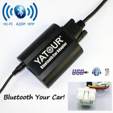 Yatour Bluetooth Car Adapter For Nissan / Infiniti Headunit YT-BTA Hand free AUX IN HI-FI A2DP AVRCP USB Charging port
