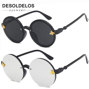 

2019 new fashion brand kids sunglasses black retro children's sunglasses UV protection baby sun glasses girls boys glasses