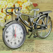 Винтажные в форме велосипеда будильник Веселые велосипедные декоративные часы для домашнего декора Прямая поставка