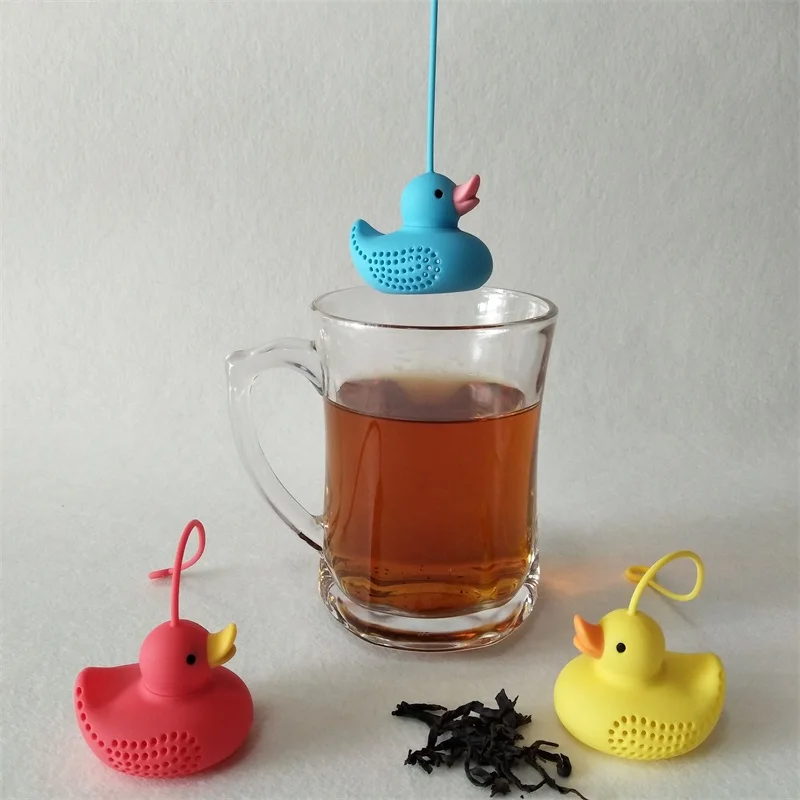 Little Yellow Duck Silicone Tea Infuser Strainers Filter