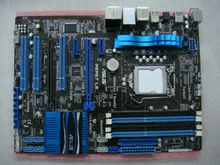 Used,Asus P8P67 LE Motherboard P67 Socket LGA 1155 i3 i5 i7 DDR3 32G SATA3 USB3.0